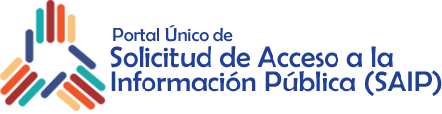 Logotipo del Portal Único de Solicitud de Acceso a la Información Pública (SAIP)